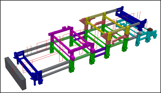 Valmet A modular frame structure